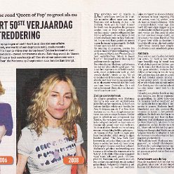 2008 - August - Primo - Belgium - Madonna viert 50ste verjaardag in totale ontreddering