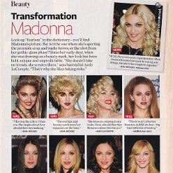 2008 - December - InStyle - USA - Transformation Madonna