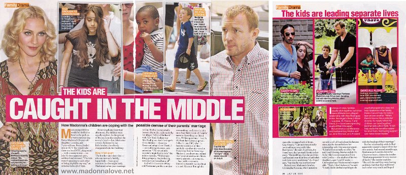 2008 - July - Life & Style - USA - The kids are caught in the middle
