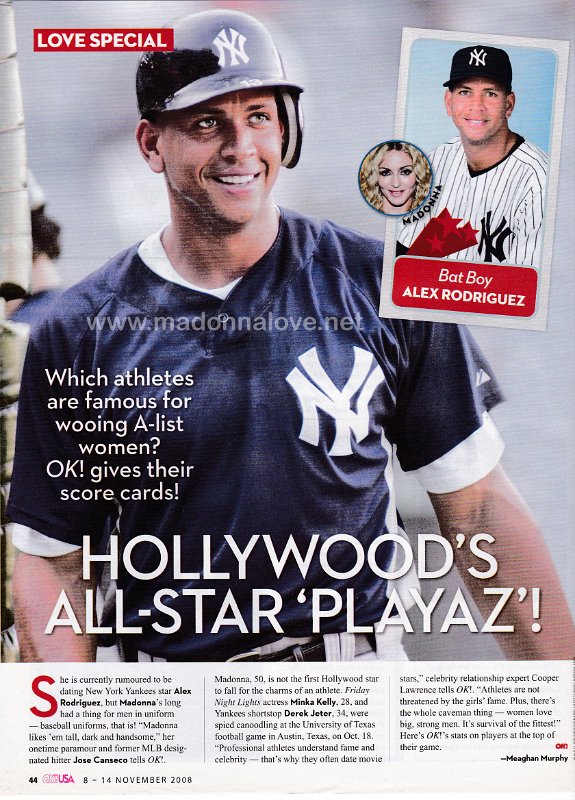 2008 - November - OK! - USA - Hollywood's all-star 'playaz'!