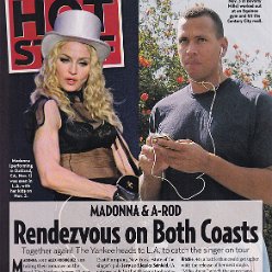 2008 - November - US Weekly - USA - Madonna & A-rod rendezvous on Both Coasts