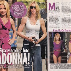 2008 - September - Star - USA - Kelly Ripa Morphing into Madonna!