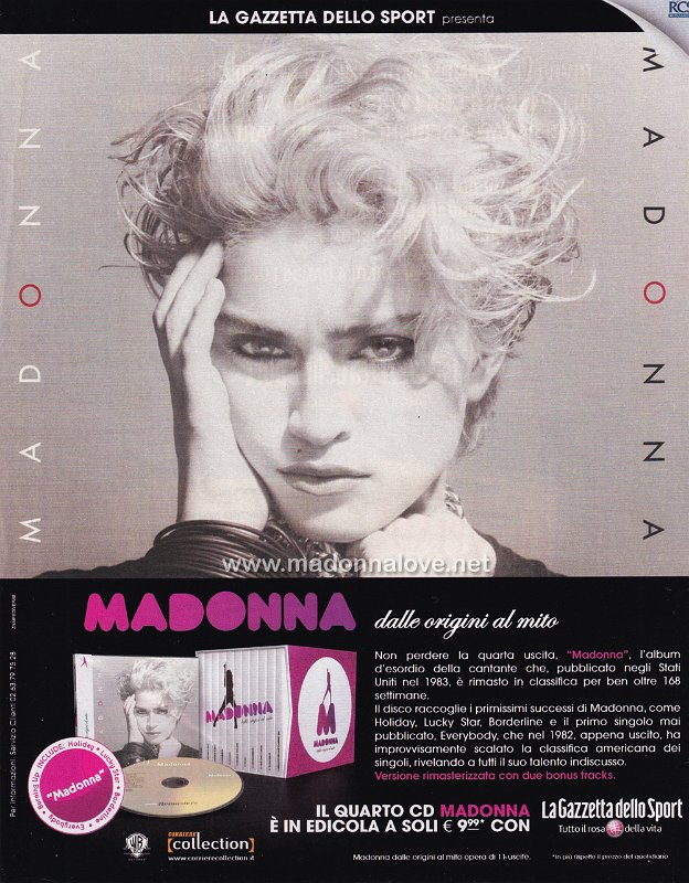 2008 - Unknown month - Unknown magazine - Italy - Madonna dalle origini al milo