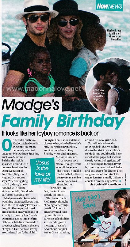 2009 - August - Now - UK - Madge's family birthday