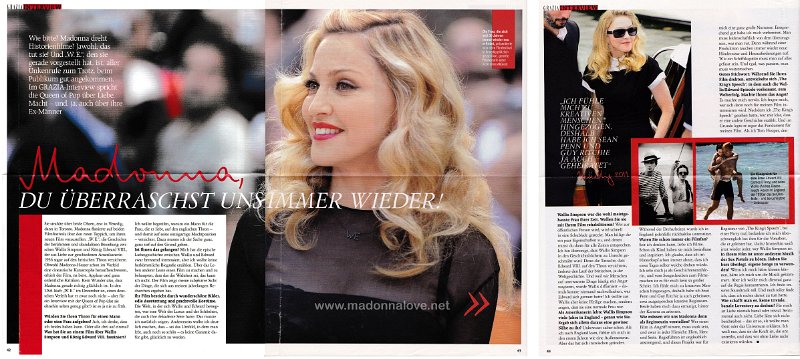 2011 - September - Gala - Germany - Madonna du uberrascht uns immer wieder!