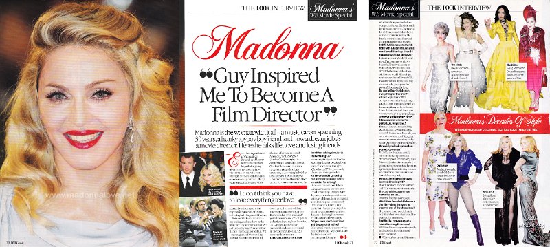 2011 - Unknown month - Look - UK - Madonna- Guy inspired me to become a film director