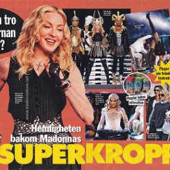 2012 - Unknown month - Unknown magazine - Sweden - Sverige - Hemligheten kabom Madonna's superkroppa