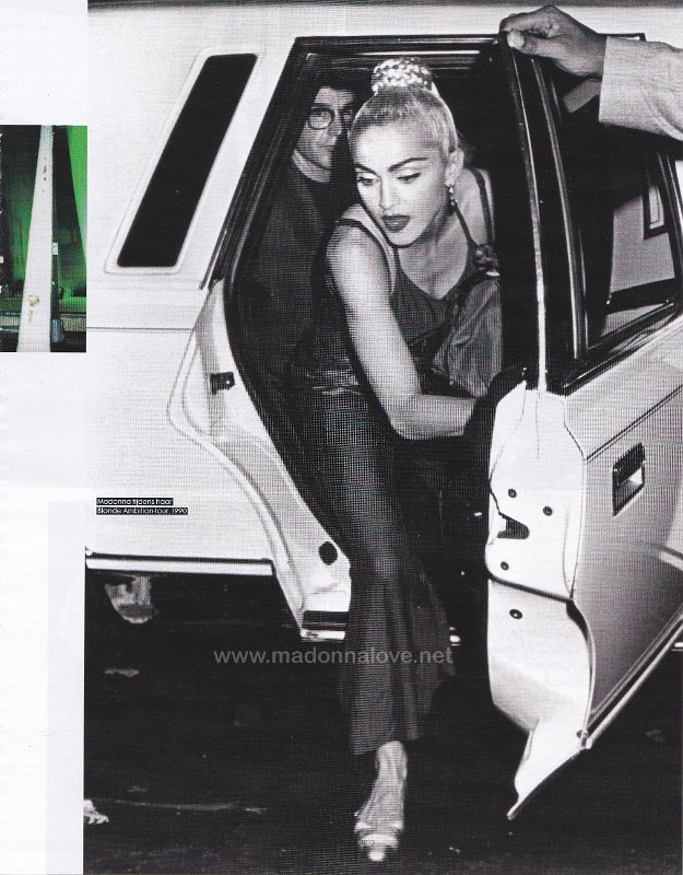 2013 - June - Elle - Belgium - Madonna tijdens haar Blonde ambition tour 1990
