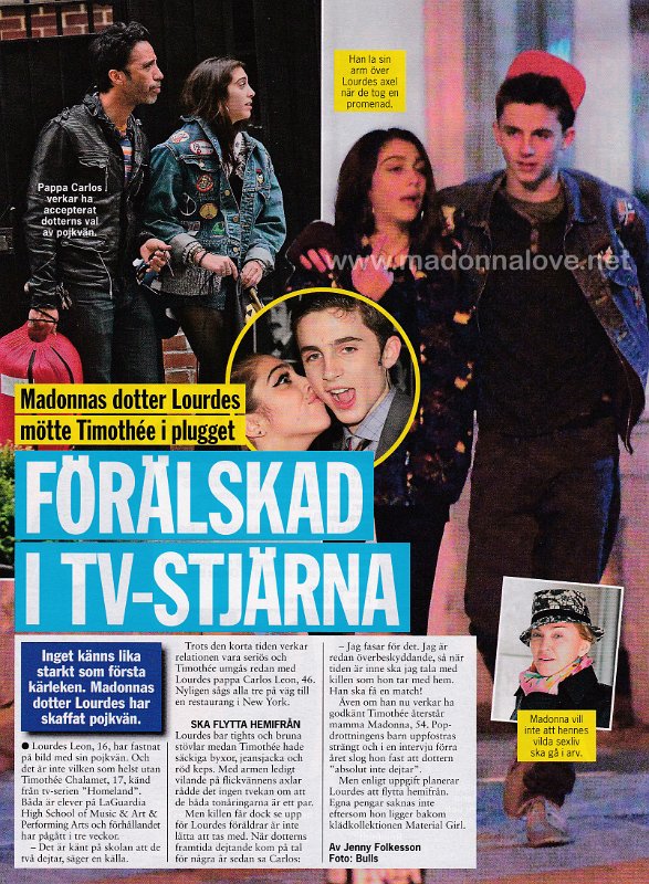 2013 - Unknown month - Se & Hor - Sweden - Foralskad i TV-stjarna