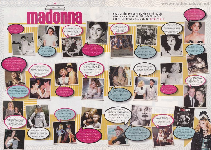 2013 - Unknown month - Unknown magazine - Turkey - Zaman tuneli Madonna