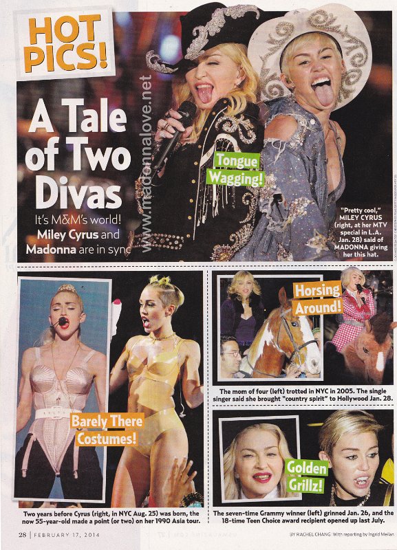 2014 - February - Us weekly - USA - A tale of who divas