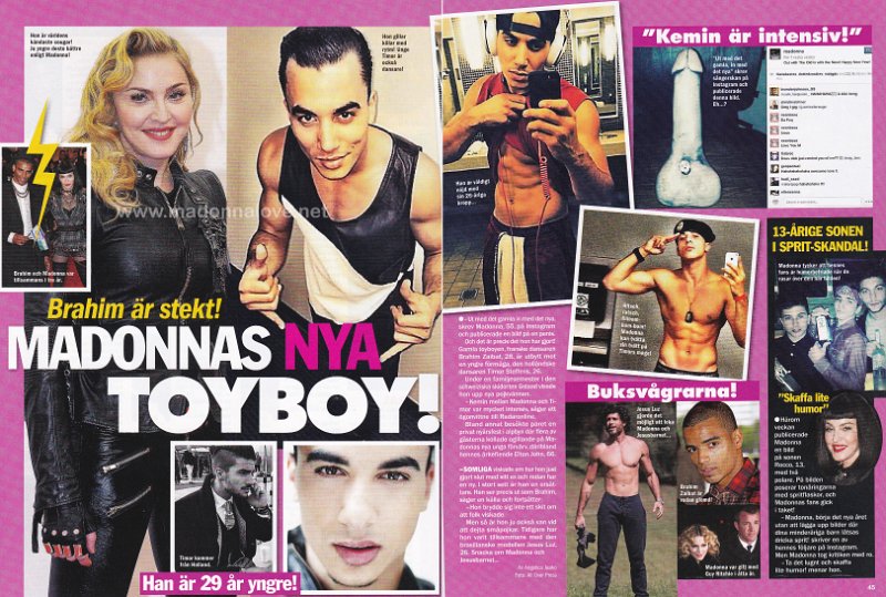 2014 - Unknown month - Hant Bild - Sweden - Madonnas nya toyboy!