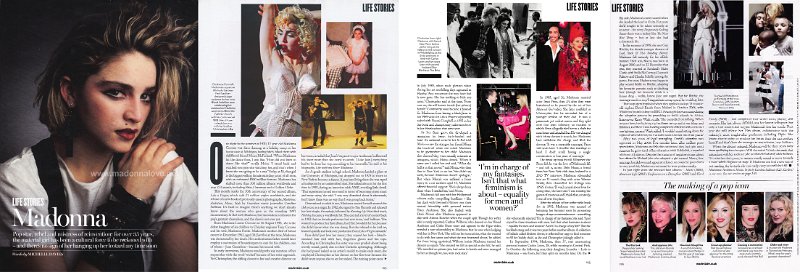 2014 - Unknown month - MarieClaire - UK - Life stories Madonna