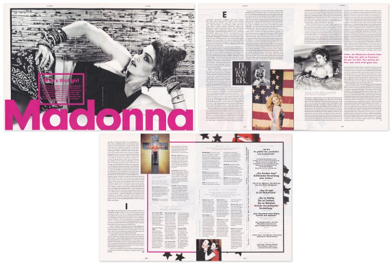 2015 - April - Musik Express - Germany - Who's that girl - Madonna