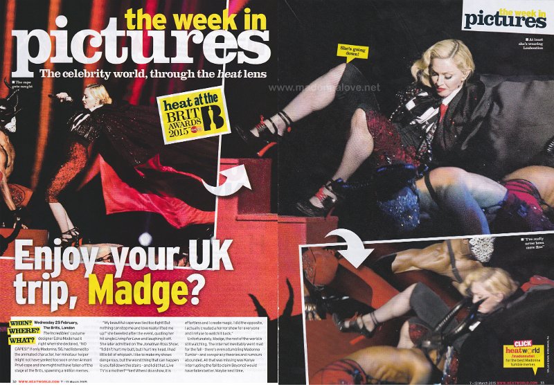 2015 - March - Heatworld - UK - Enjoy your UK trip Madge