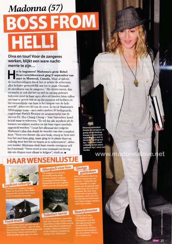 2015 - September - Gloss - Holland - Madonna (57) boss from hell