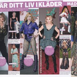 2017 - Unknown month - Unknown magazine - Sweden - Har ar ditt liv i klader Madonna