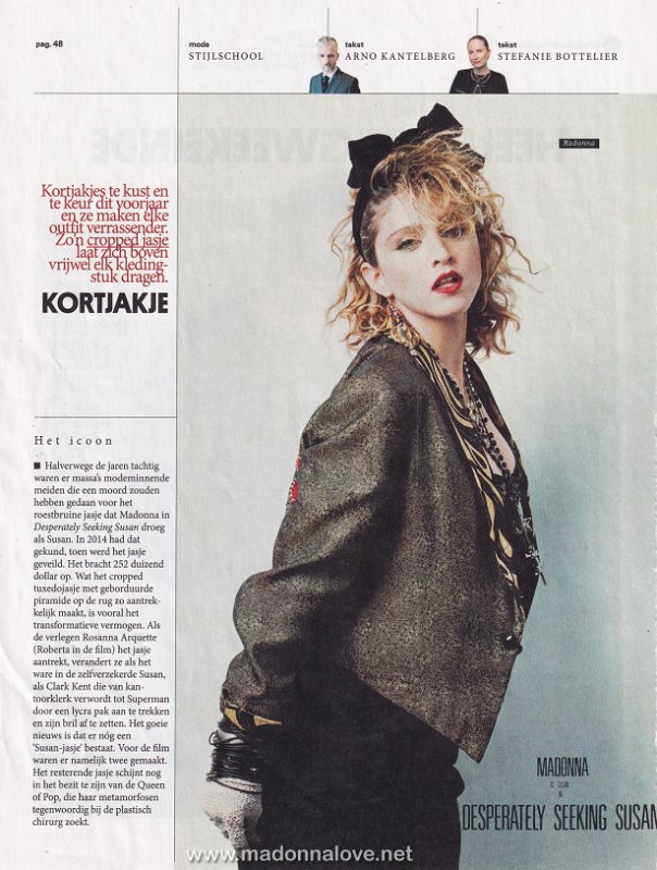 2025 - April - Volkskrant magazine - Holland - Kortjakje