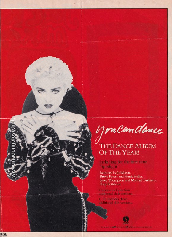 1987 - Unknown month - Smash hits - UK - You can dance - The dance album of the year!