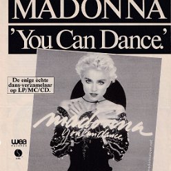 1987 - Unknown month - Unknown magazine - Holland - Madonna you can dance - De enige echte dans-verzamelaar op LP-MC-CD