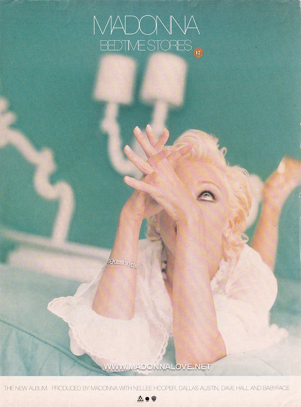 1994 - Unknown month - Unknown magazine - UK - Madonna Bedtime Stories - The new album