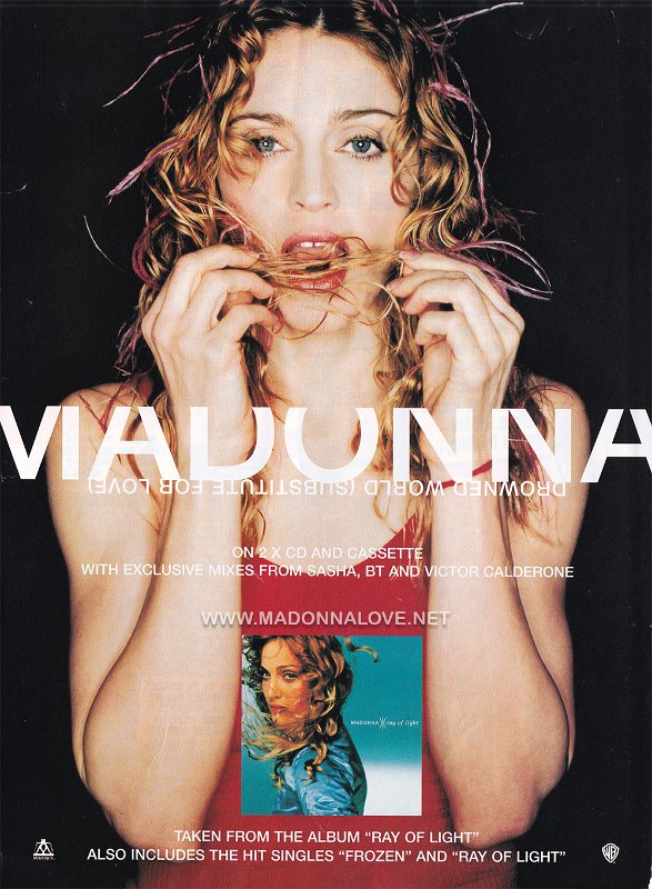 1998 - Unknown month - Smash Hits - UK - Madonna Substitute for love - On 2 x CD and cassette