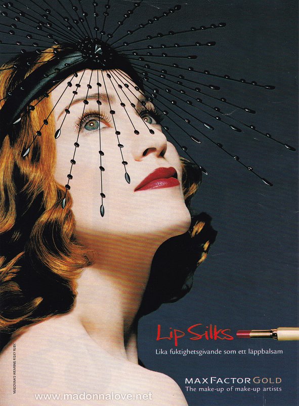 1999 - Unknown month - Hennes - Sweden - Max Factor Lip silks - Lika fuktighetsgivande som ett lappbalsam