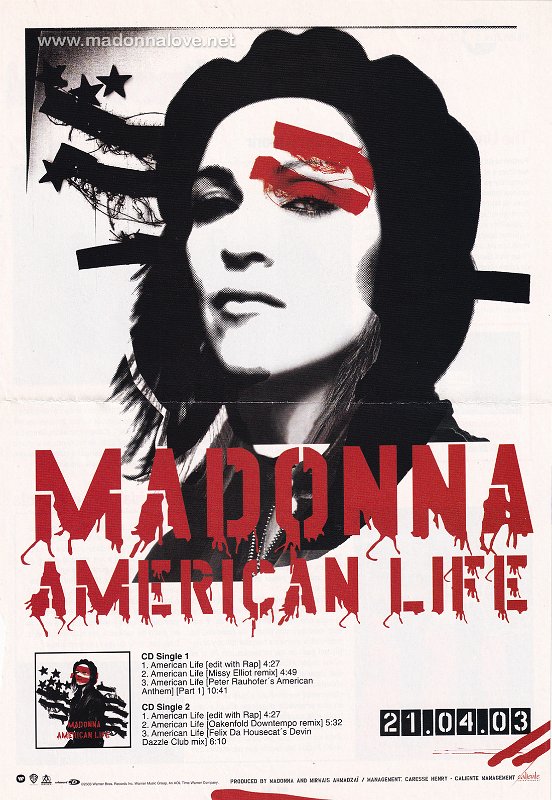 2003 - Unknown month - Doo - Spain - Madonna American life 21.04.2003