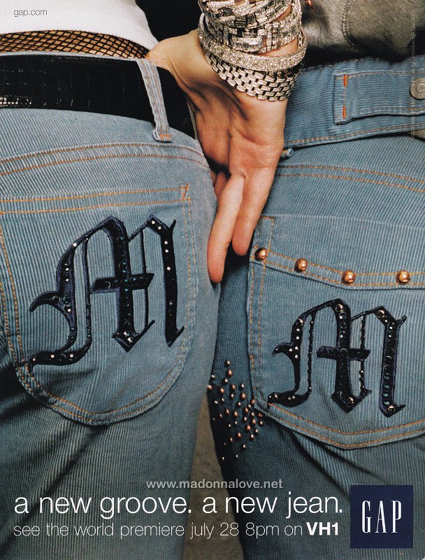 2003 - Unknown month - Unknown magazine - USA - GAP - A new groove. A new jean