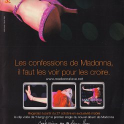 2005 - Unknown month - Unknown magazine - France - Les confessions de Madonna il faut les voir pour les croire