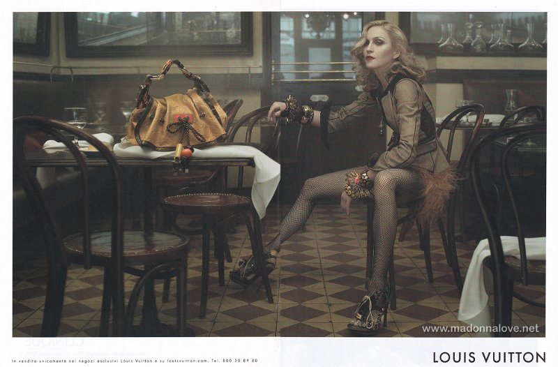 2009 - Louis Vuitton ad SpringSummer 2009  (table shot - small) - USA