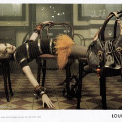 2009 - Louis Vuitton ad SpringSummer 2009 (chair-shot lying down - small) - USA