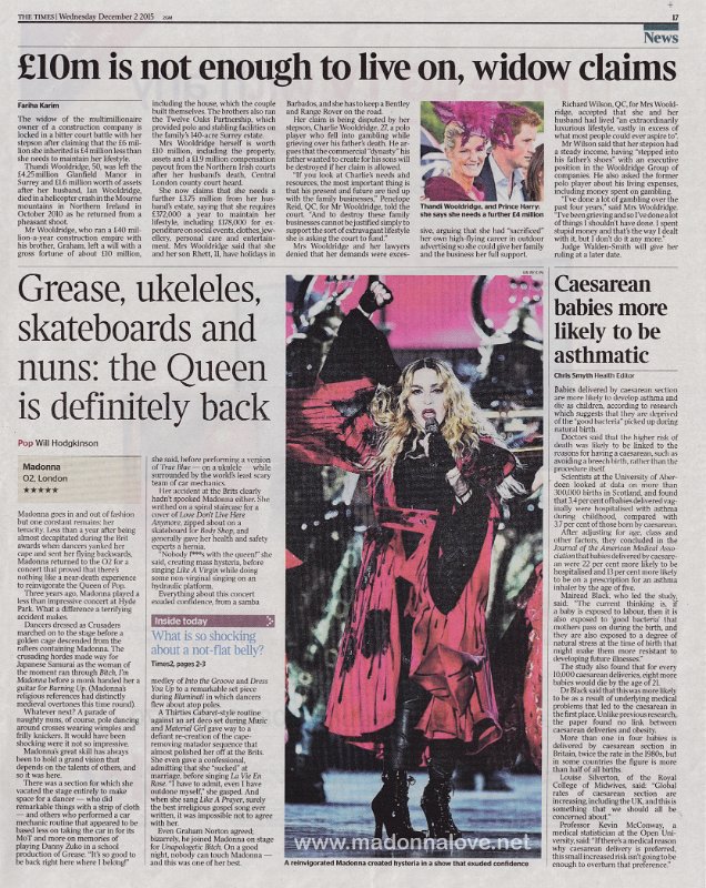 2015 - December - The Times - UK - Grease ukeleles skateboards and nuns