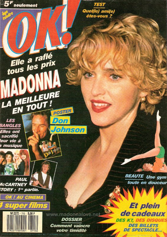 OK! September 1989 - France