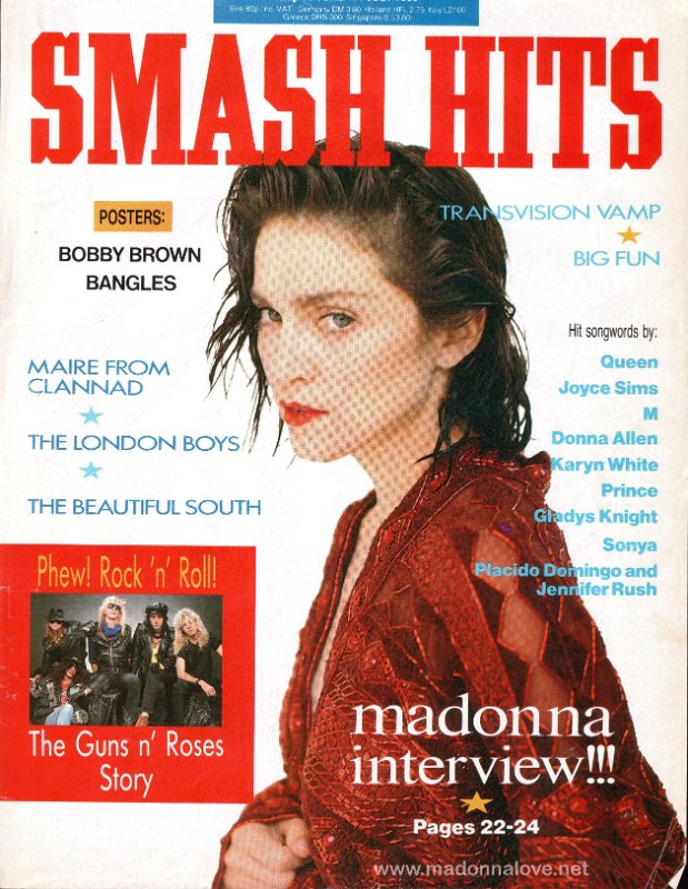 Smash Hits June 1989 - UK