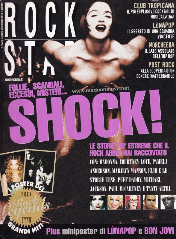 Rock Star August 2000 - Italy