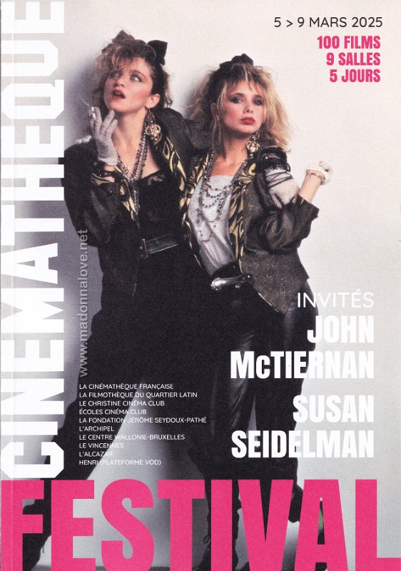 Cinematheque festival - March 2025 - France