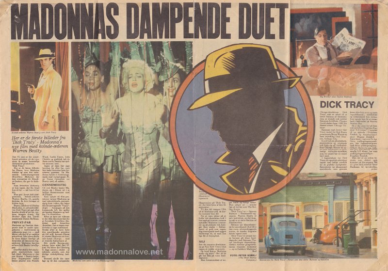 1990 - April - Ekstra bladet - Denmark - Madonnas dampende duet