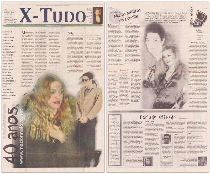 1998 - August - X-tudo - Brasil - 40 anos