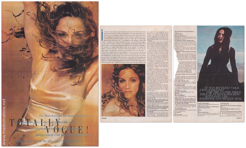 1998 - Unknown month - Galaxie - Unknown country - Totally Vogue