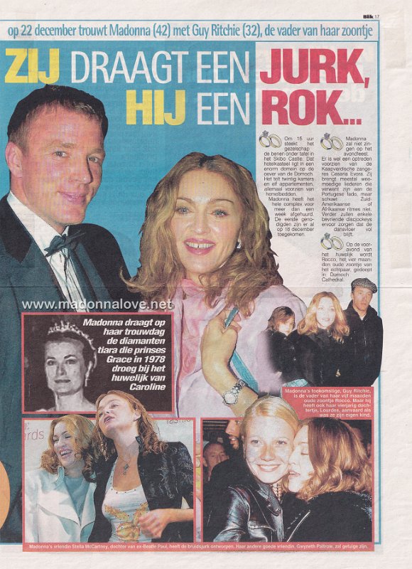 2000 - December - Blik - Belgium - Zij draagt een jurk hij een rok…