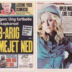 2000 - November - Extra Bladet - Denmark - Oplev Madonna live i London