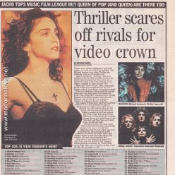 2001 - May - Daily Express - UK - Thriller scares off rivals for video crown