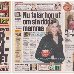 2005 - December - Aftonbladet - Sweden - Nu talar hon ut om sin doda mamma