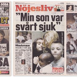 2006 - October - Aftonbladet - Sweden - Min son var svart sjuk