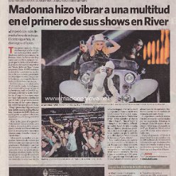 2008 - December - Espectaculos - Argentina - Madonna hizo vibrar a una multitud en el primero de sus shows en river