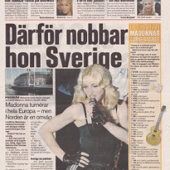 2008 - August - Aftonbladet - Sweden - Darfor nobbar hon Sverige