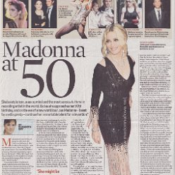 2008 - July - The Observer - UK - Madonna at 50