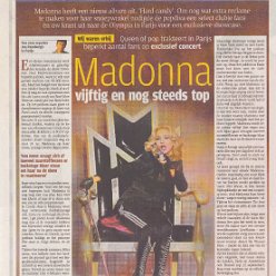 2008 - May - Het Nieuwsblad - Belgium - Madonna vijftig en nog steeds aan de top