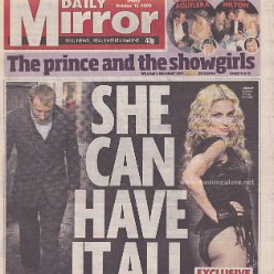 Daily Mirror - 17 October 2008 - UK
